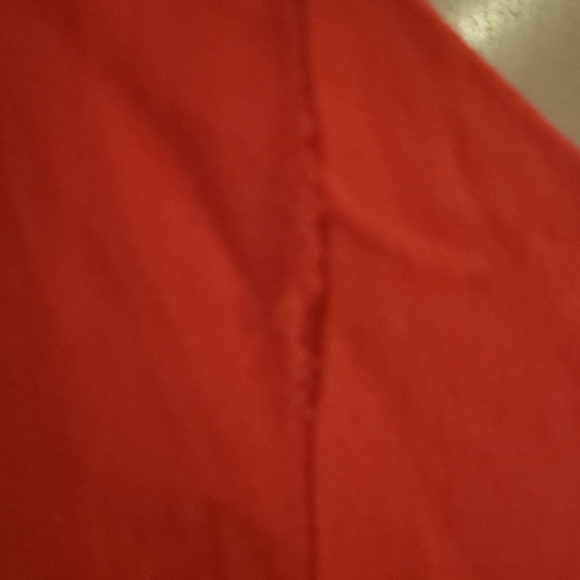 FREE PEOPLE MOCKINBIRD CORAL  RED FLORAL.PRINT - Picture 5 of 8